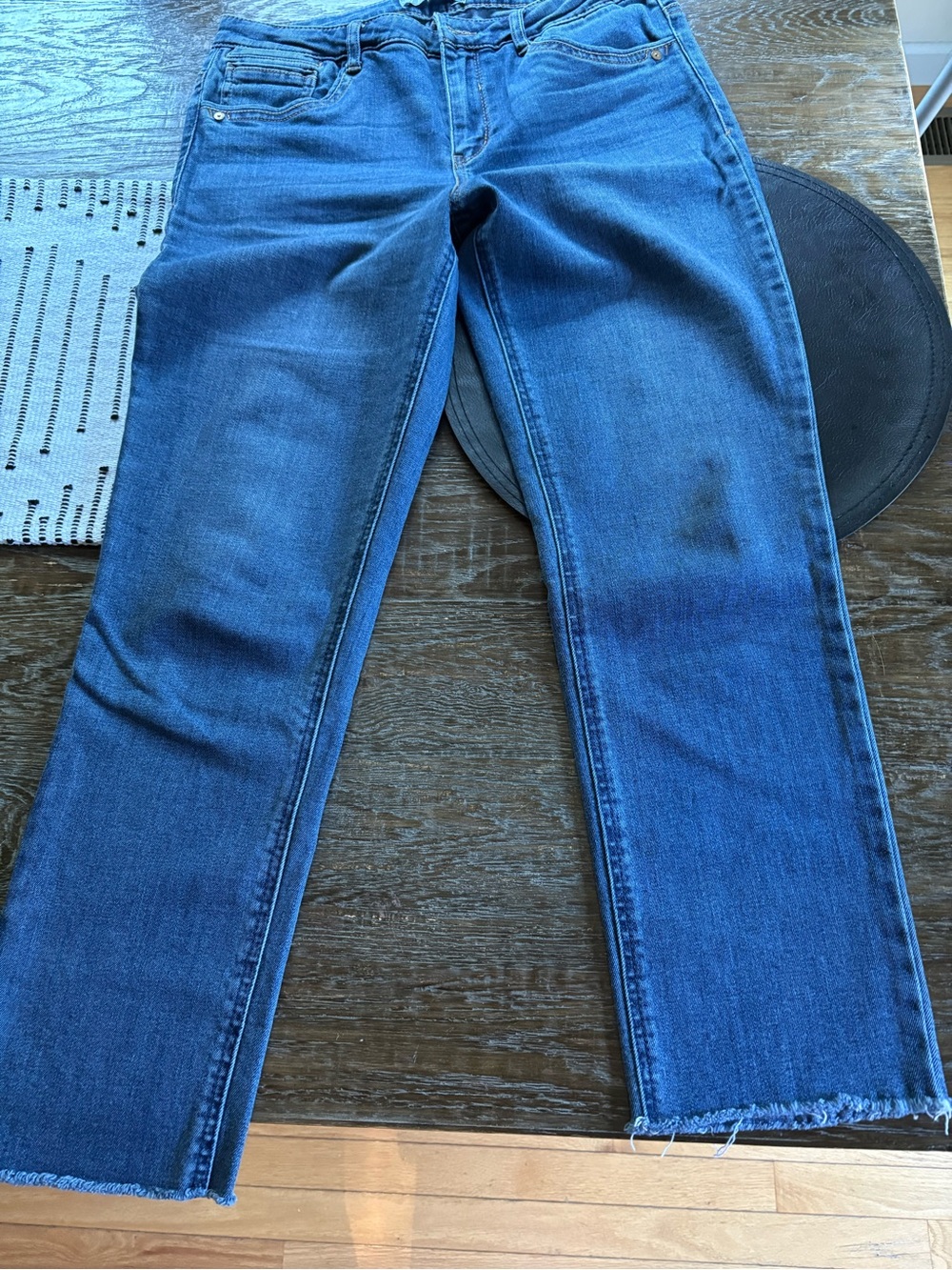 Wit & Wisdom Mid-Blue Straight-Leg Jeans